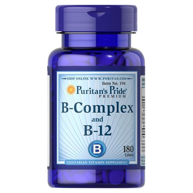 Puritan's Pride Vitamin B-Complex And Vitamin B-12