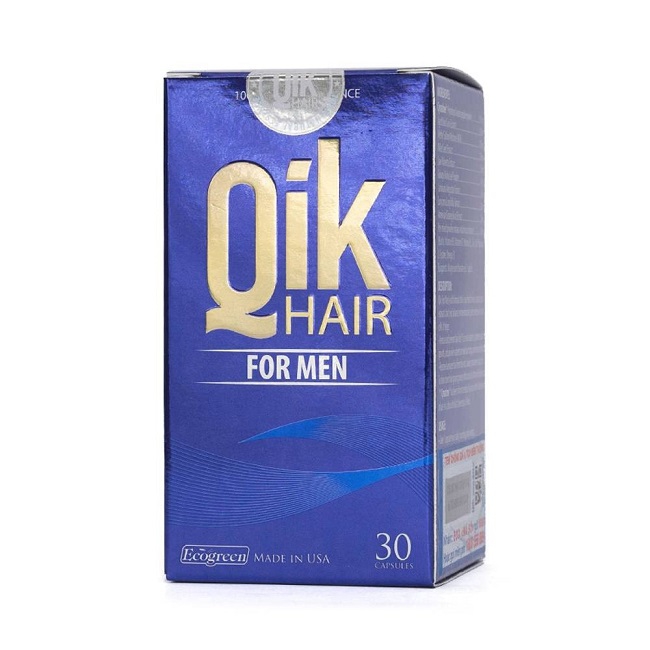 Thuốc mọc tóc Qik Hair có tốt không Giá bao nhiêu  websosanhvn