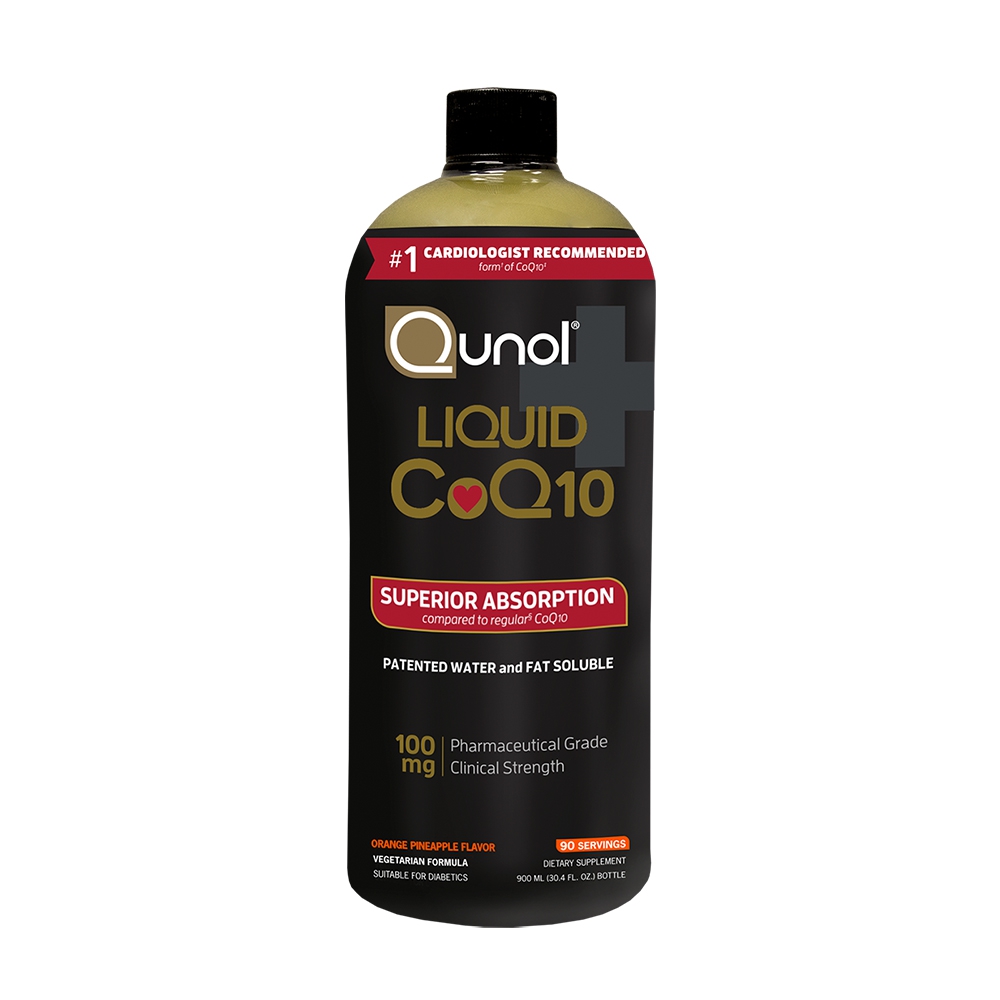 Nước uống bổ sung Qunol Liquid CoQ10 100mg, Chai 900ml