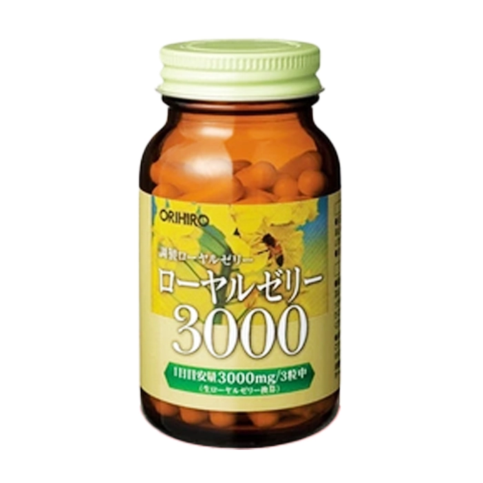 Royal Jelly 3000mg Orihiro 90 viên - Viên uống sữa ong chúa