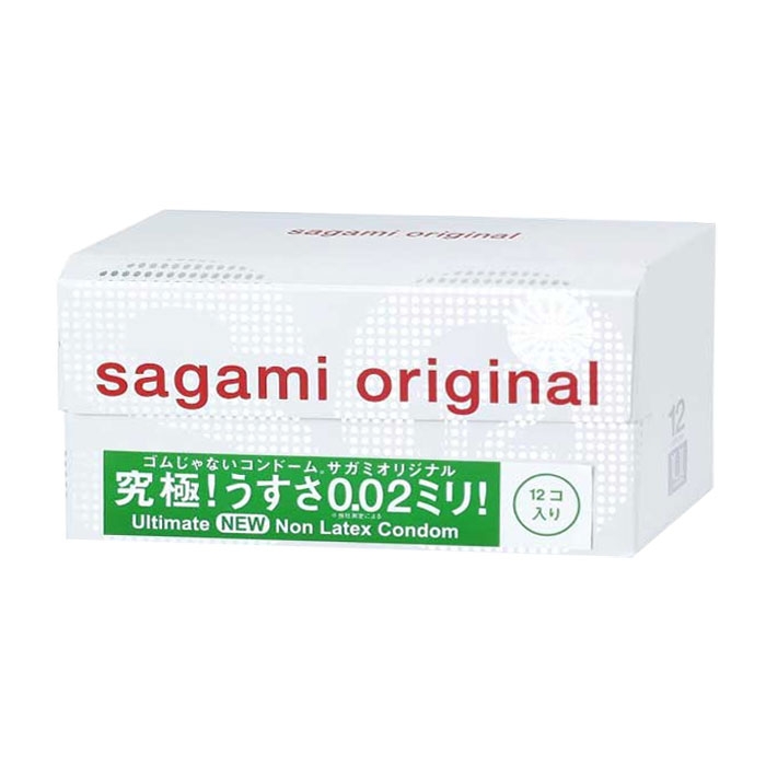 Sagami Original Non Latex Condom 0.02 Hộp 12 chiếc