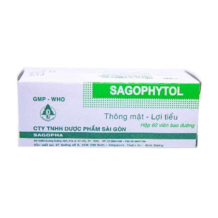 Sagopha Sagophytol giúp thông mật, lợi tiểu, nhuận trường
