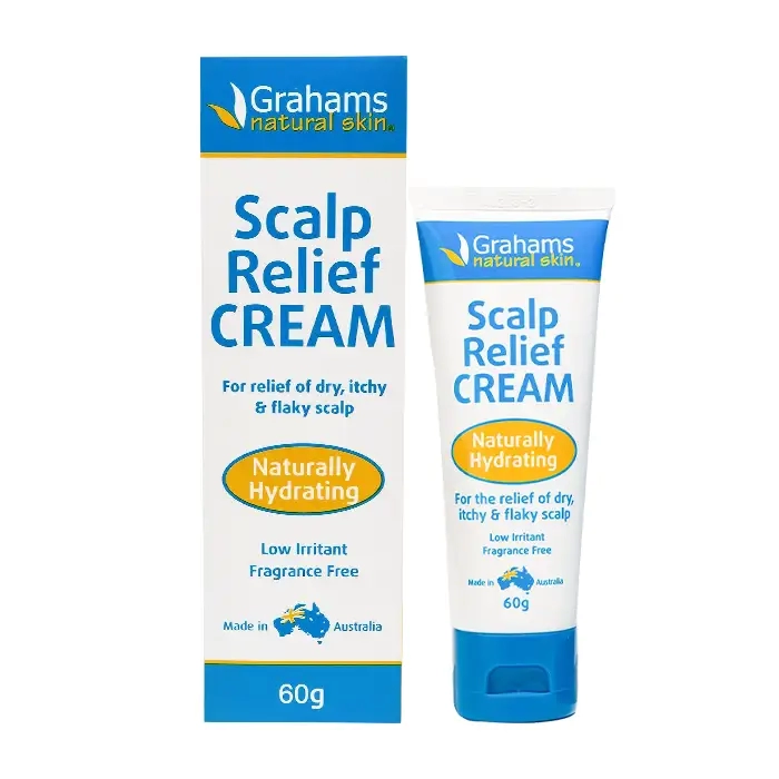 Scalp Relief Cream Grahams 60g - Kem giảm khô ngứa da đầu