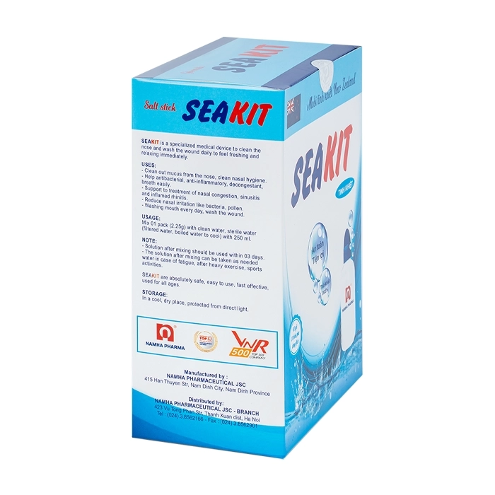 Seakit Pure Nam Hà 30 gói + 1 bình pha