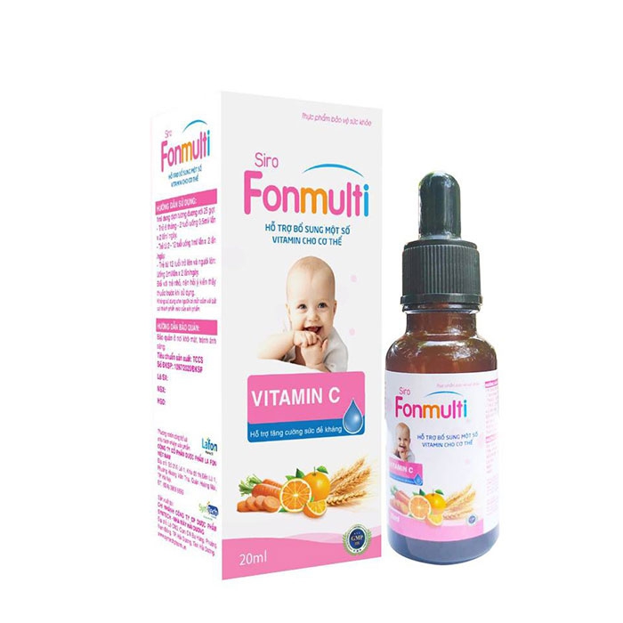 Siro bổ sung vitamin Lafon Fonmulti 20ml