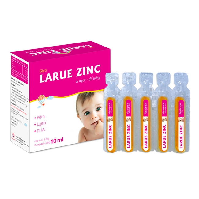 Siro Larue Zinc bổ sung Lysine giúp ăn ngon miệng