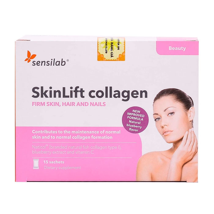 SkinLift Collagen Sensilab 15 gói - Collagen làm đẹp da