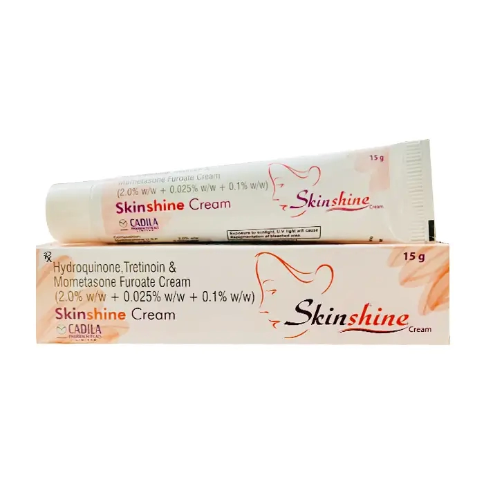 Skinshine Cream Cadia 15g - Kem trị nám (Hydroquinone + Tretinoin + Mometasone)