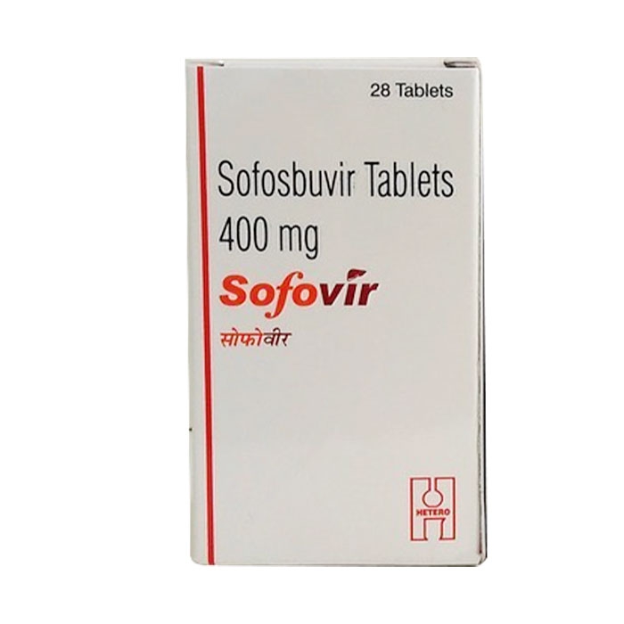 Thuốc Hetero Sofovir 400mg, Hộp 28 viên