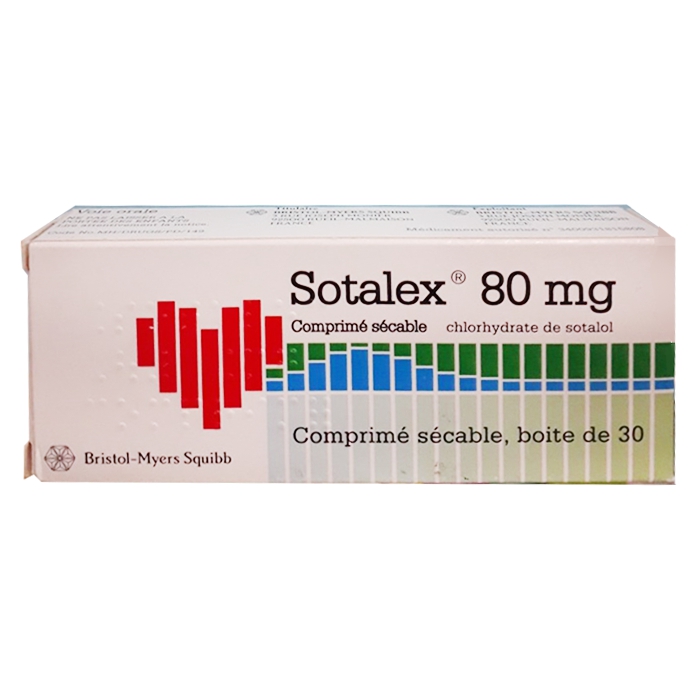 Thuốc Sotalex 80mg, Hộp 30 viên