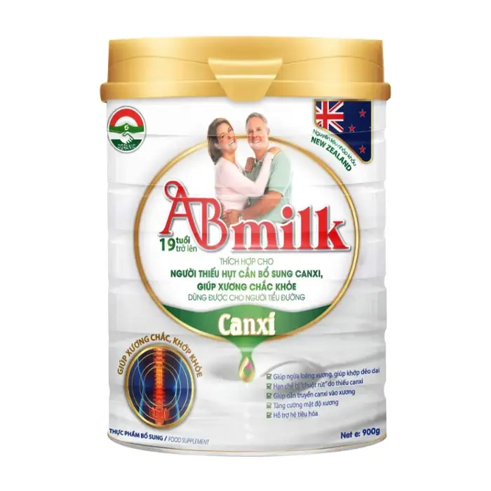 Sữa Canxi ABmilk 900g – Bổ sung canxi, giúp xương chắc khoẻ