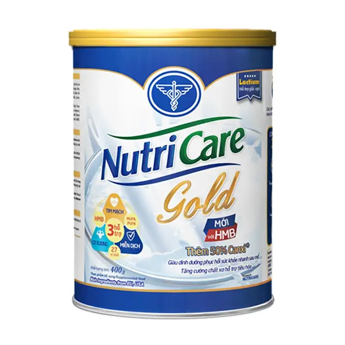 Sữa bột NutriCare Gold phục hồi bồi bổ cơ thể, 400g