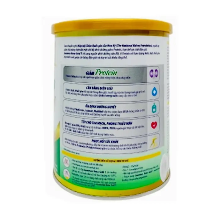 Leanmax Rena Gold 1 Nutricare 400g - Sữa dinh dưỡng cho người suy thận