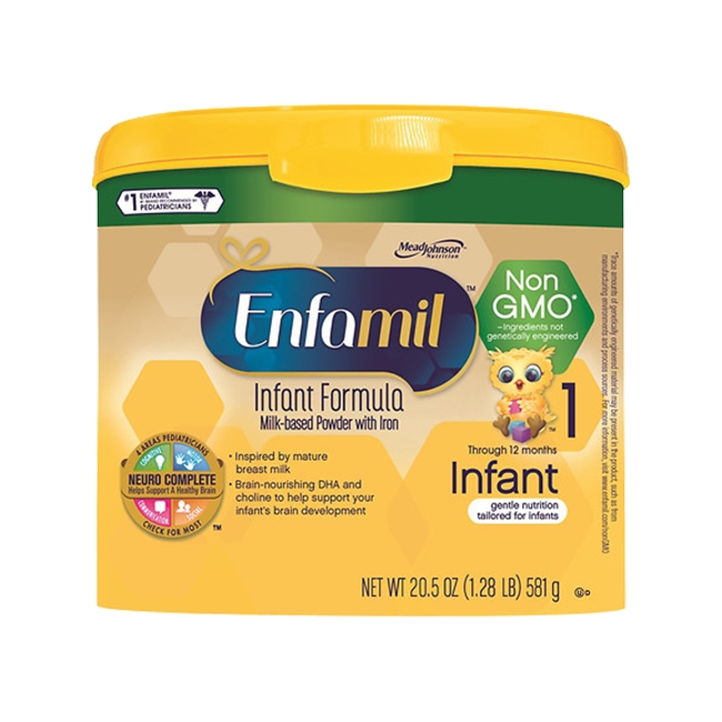 Sữa Enfamil Non GMO dành cho bé từ 0-12 tháng