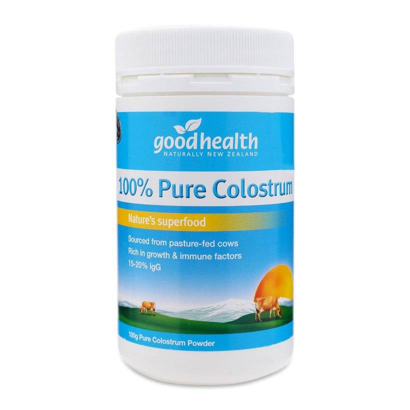 Sữa Non Goodhealth 100% Pure Colostrum From New Zealand (Hộp 100g)