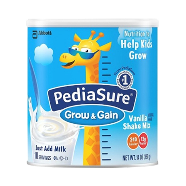 Sữa Pediasure Shake Mix hương Vanilla - 397gr