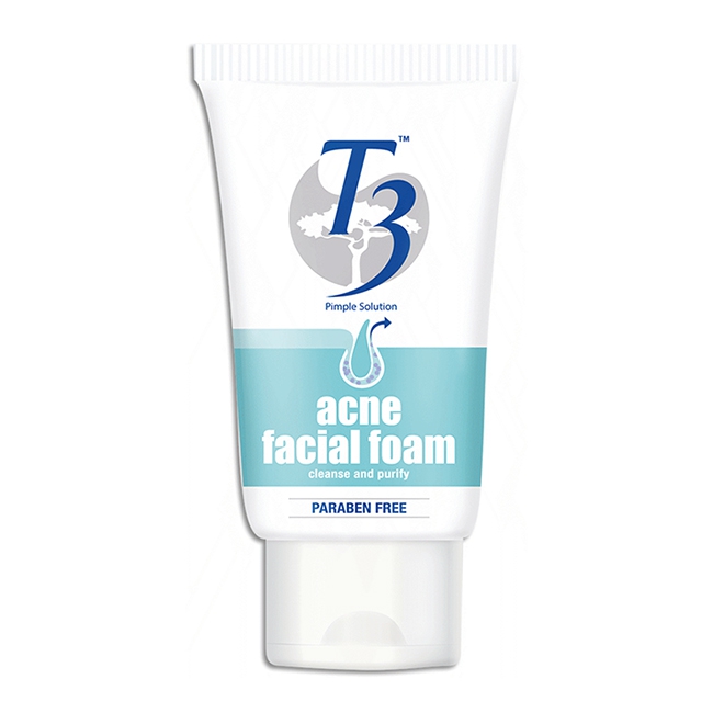 Sữa rửa mặt T3 Acne Facial Foam, 50g