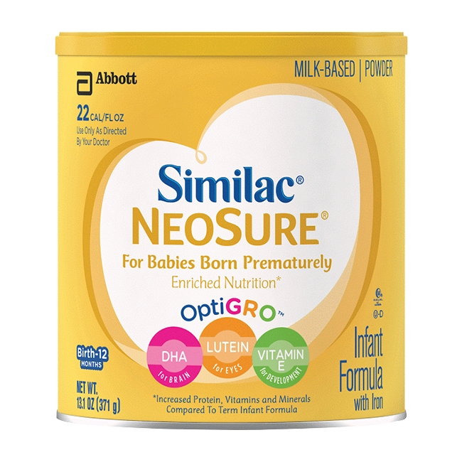 Sữa Similac NeoSure dành cho trẻ từ 0-12 tháng 371gr