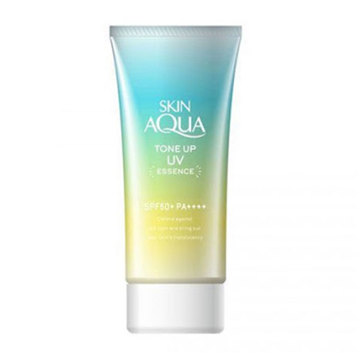 Sunplay Skin Aqua Tone Up UV Milk Mint Green Rohto 50g - Tinh chất chống nắng
