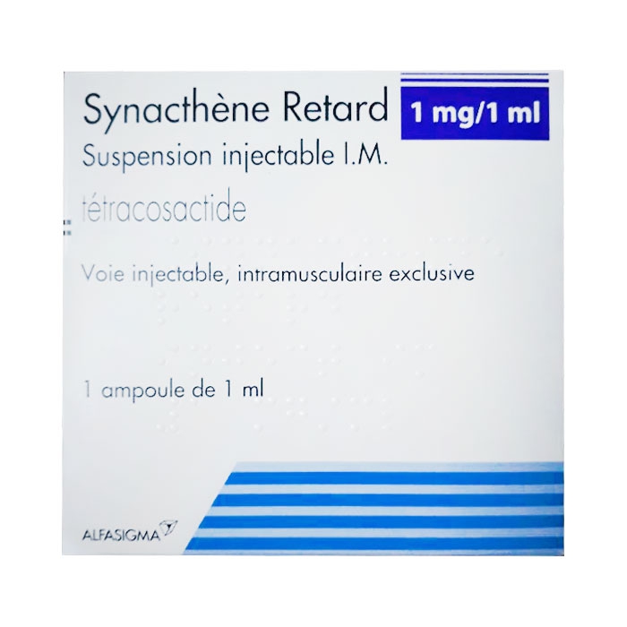 Synacthene Retard 1mg/1ml Alfasigma 1 lọ