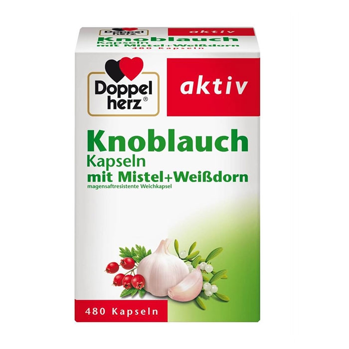 Thực phẩm bảo vệ sức khỏe Doppelherz Knoblauch