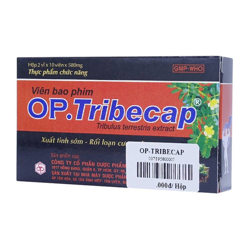 Thực phẩm bảo vệ sức khỏe OPC Op.Tribecap, Hộp 20 Viên