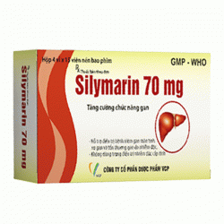 Thuốc điều trị viêm gan VCP Silymarin 70mg 4 vỉ x 15 viên