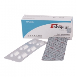 Thuốc Erlonix 150mg, Hộp 30 viên