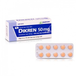 Thuốc kháng viêm Imexpharm Dikren 50mg, Hộp 30 viên