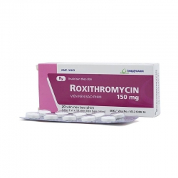 Thuốc kháng sinh Imexpharm Roxithromycin 150mg, Hộp 20 viên