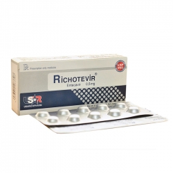 Thuốc Usarich Richotevir 0,5mg, Hộp 30 viên