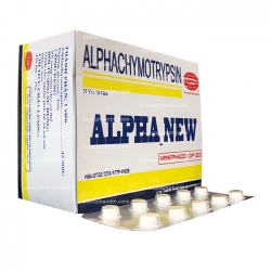 Thuốc kháng viêm ALPHA-NEW - Alphachymotrypsin