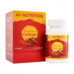 A+ Nutrition Healthy Choice Cordyceps Nature Gift 90 viên - Viên uống hỗ trợ sức khoẻ