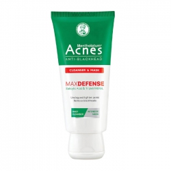 Acnes Anti-Blackhead Cleanser & Mask Rohto Mentholatum 100g - Kem rửa mặt và mặt nạ