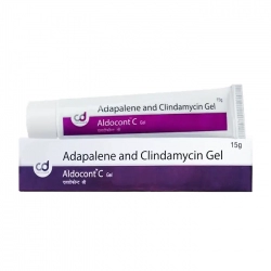 Adapalene And Clindamycin Aldocont C 15g - Gel trị mụn