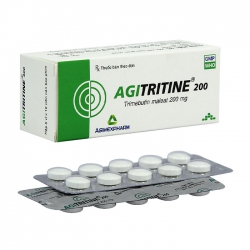 Agitritine 200mg Agimexpharm 5 vỉ x 10 viên