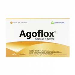 Agoflox 200mg Agimexpharm 10 vỉ x 10 viên