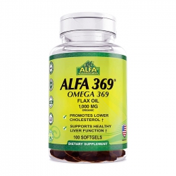 Alfa 369 Flax Oil 1000mg, Chai  100 viên 