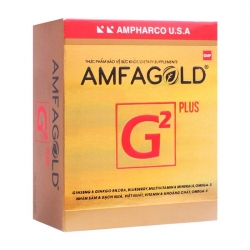 Amfagold G2 Plus Ampharco 3 vỉ x 10 viên - Viên uống bổ não