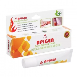 Apigen Gel UVS 10g - Kem bôi bỏng và khô rát da