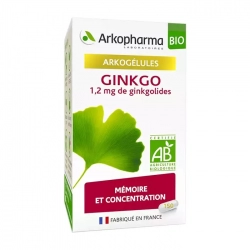 Arkogelules Ginkgo BIO Arkopharma 150 viên - Viên uống bổ não