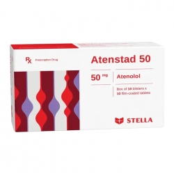 Atenstad 50mg Stella 10 vỉ x 10 viên - Thuốc tim mạch
