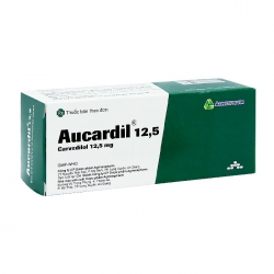 Aucardil 12,5 Agimexpharm 5 vỉ x 10 viên