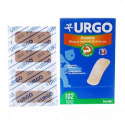 Băng cá nhân vải Urgo, Hộp 102 miếng