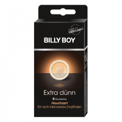Bao cao su Billy Boy Extra Dünn siêu mỏng - Hộp 6 cái
