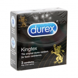 Bao cao su Durex Kingtex, Hộp 03 cái