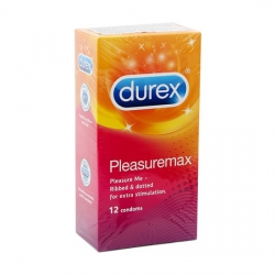 Bao cao su Durex Pleasuremax, Hộp 12 cái