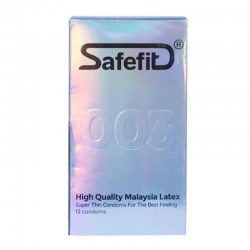 Bao Cao Su SafeFit Siêu Mỏng 003 - Hộp 12 Cái