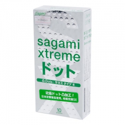 Bao Cao Su Sagami Xtreme Type E White Box - Hộp 10 Cái