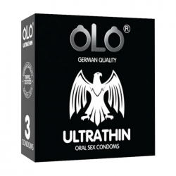 Bao cao su siêu mỏng OLO Ultrathin 50mm, Hộp 3 cái